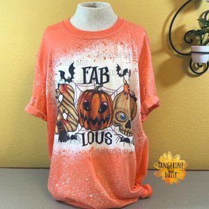 NEW ADULT UNISEX LARGE Handmade "FAB BOO LOUS" Tee